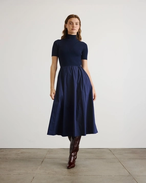 Teresa Knit Dress Premium Material Social Ease
