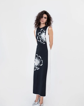 Colette Dress Romantic Bloom Tall Fit