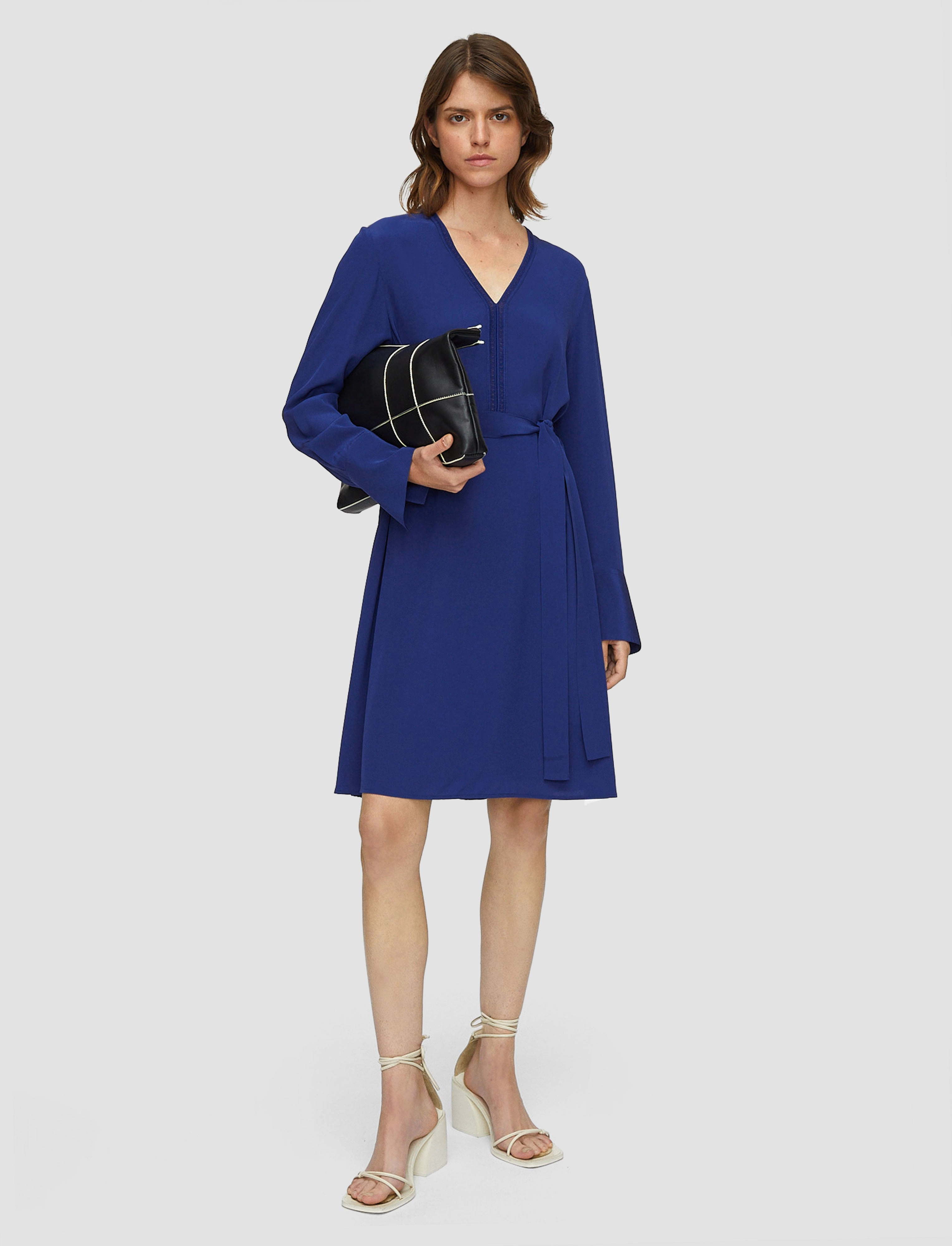 Siam Crepe de Soie Silk Dress Fit Easy Fall Ready