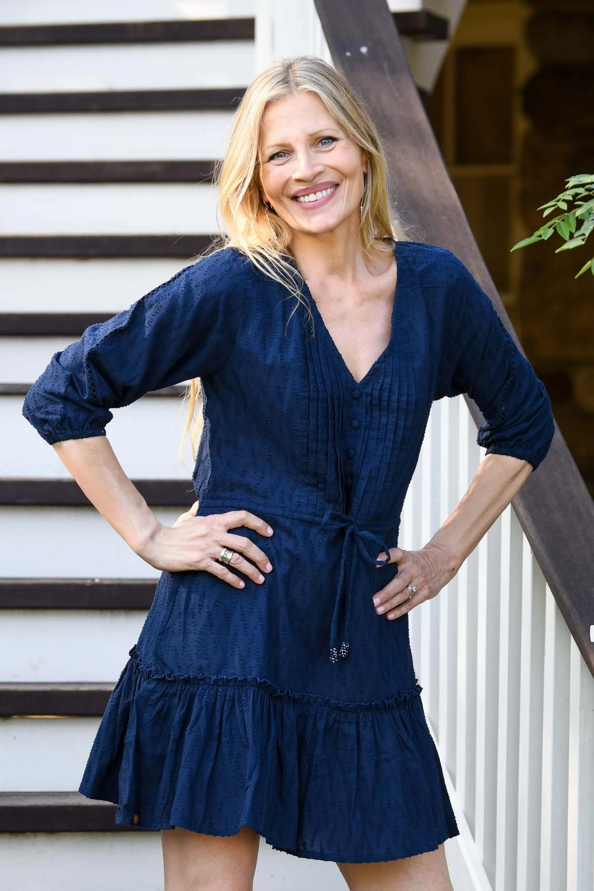 Event Mood Spring Style Carrie Dress Short / Navy