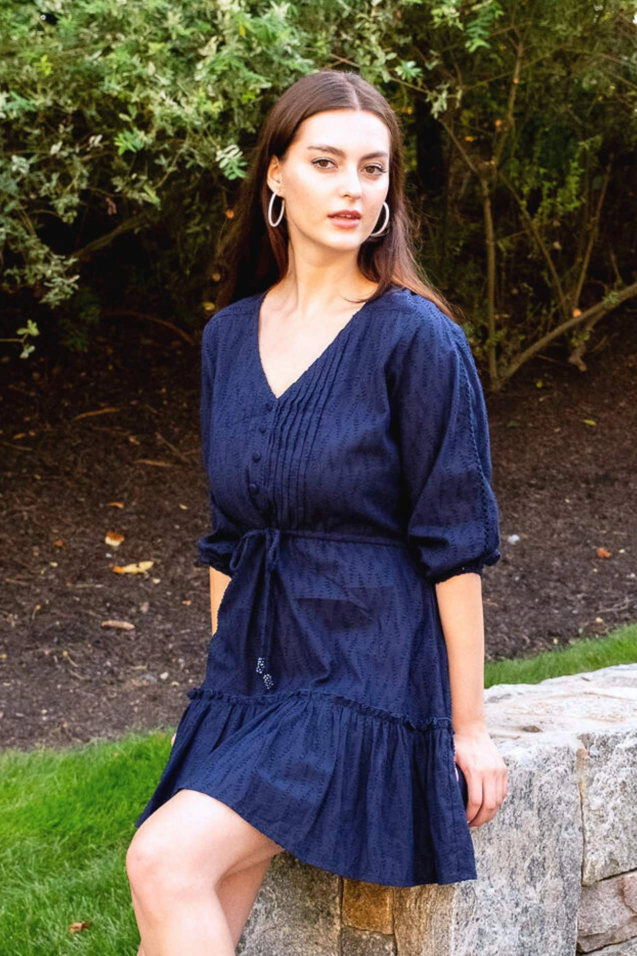 Carrie Dress Short / Navy Urban Favorite