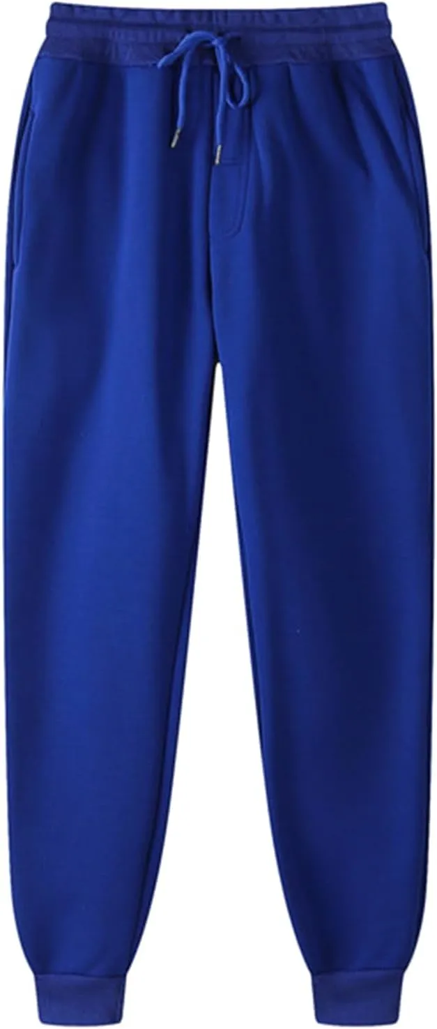 Fleece Lined Pants Women Fleece Lined Sweatpants with Pockets High Waisted Thermal Joggers Winter Pants Plus Size