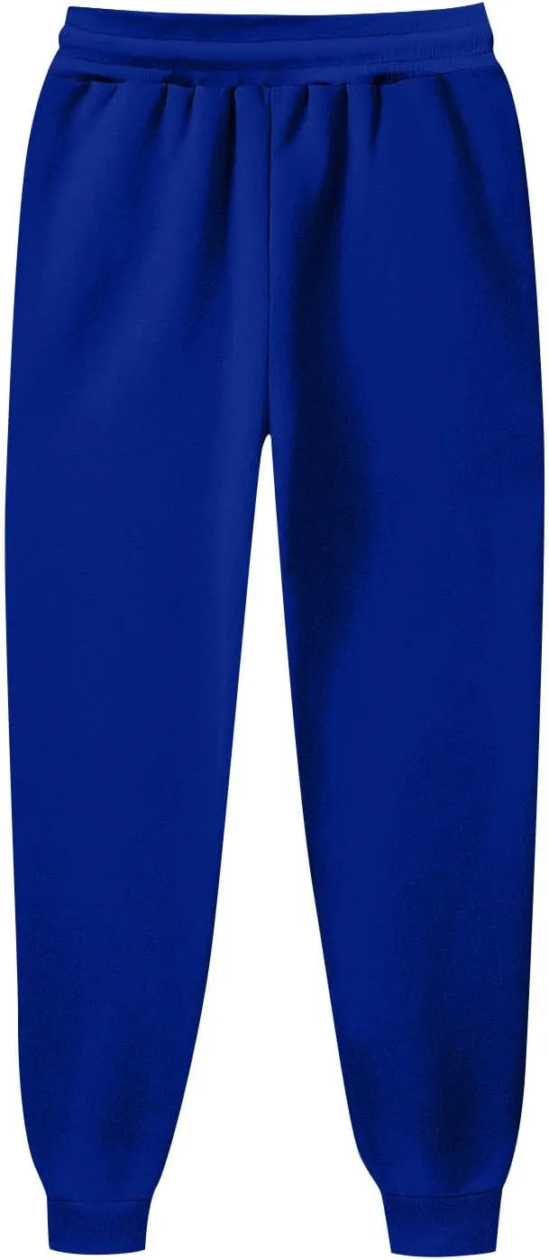 Fleece Lined Pants Women Fleece Lined Sweatpants with Pockets High Waisted Thermal Joggers Winter Pants Plus Size