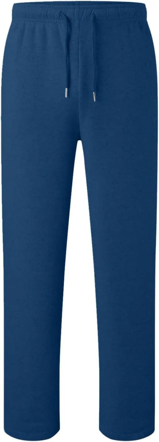 Fleece Lined Sweatpants Women Wide Leg Sweatpants Baggy Straight Leg Lounge Pants Fall Outfits Athletic Joggers Pants