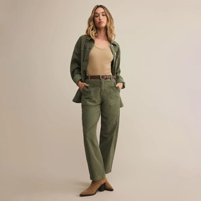 Layer Fit OLIVE TWILL PANTS