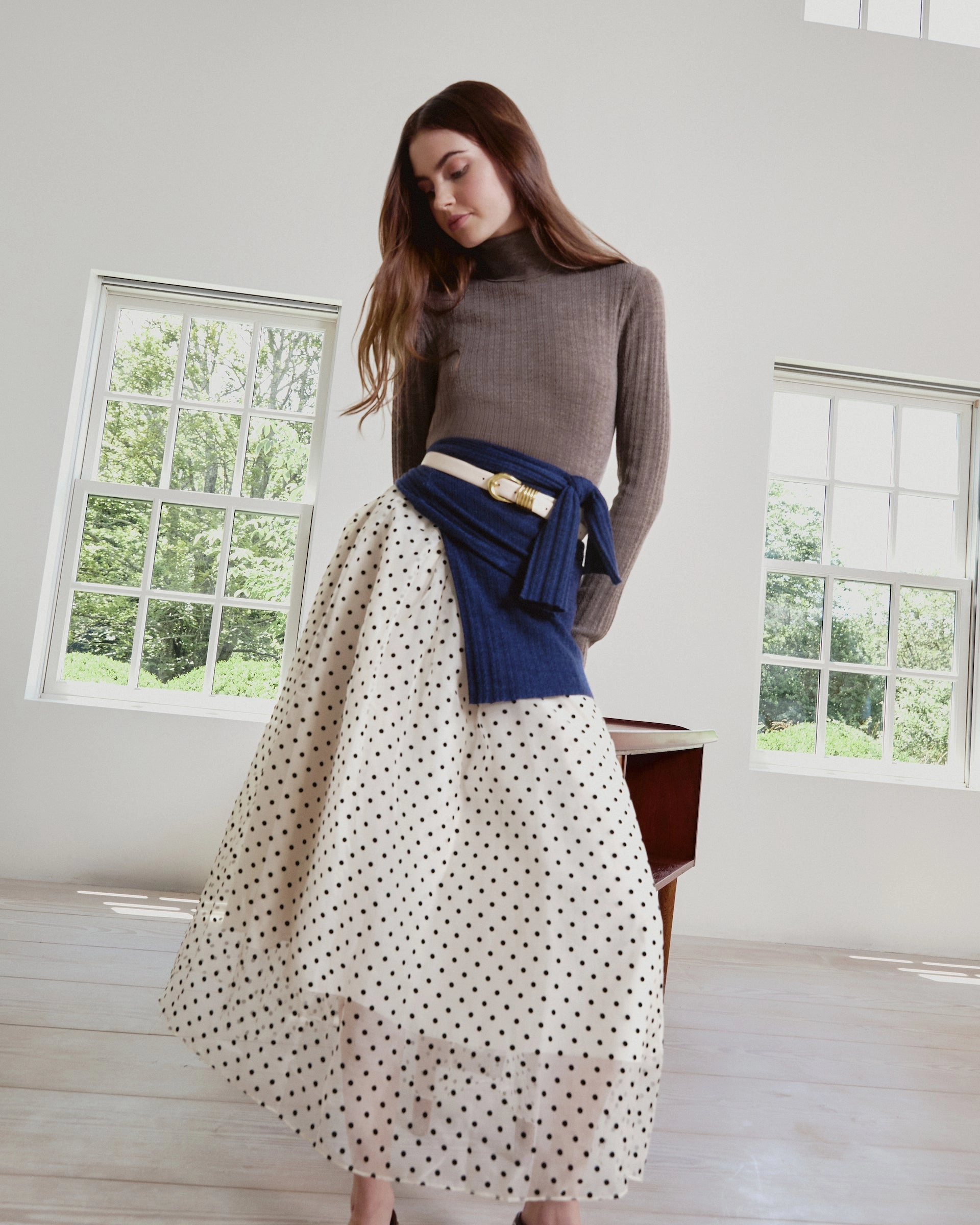 Kayden Turtleneck VentilatedArmholes CroppedLength