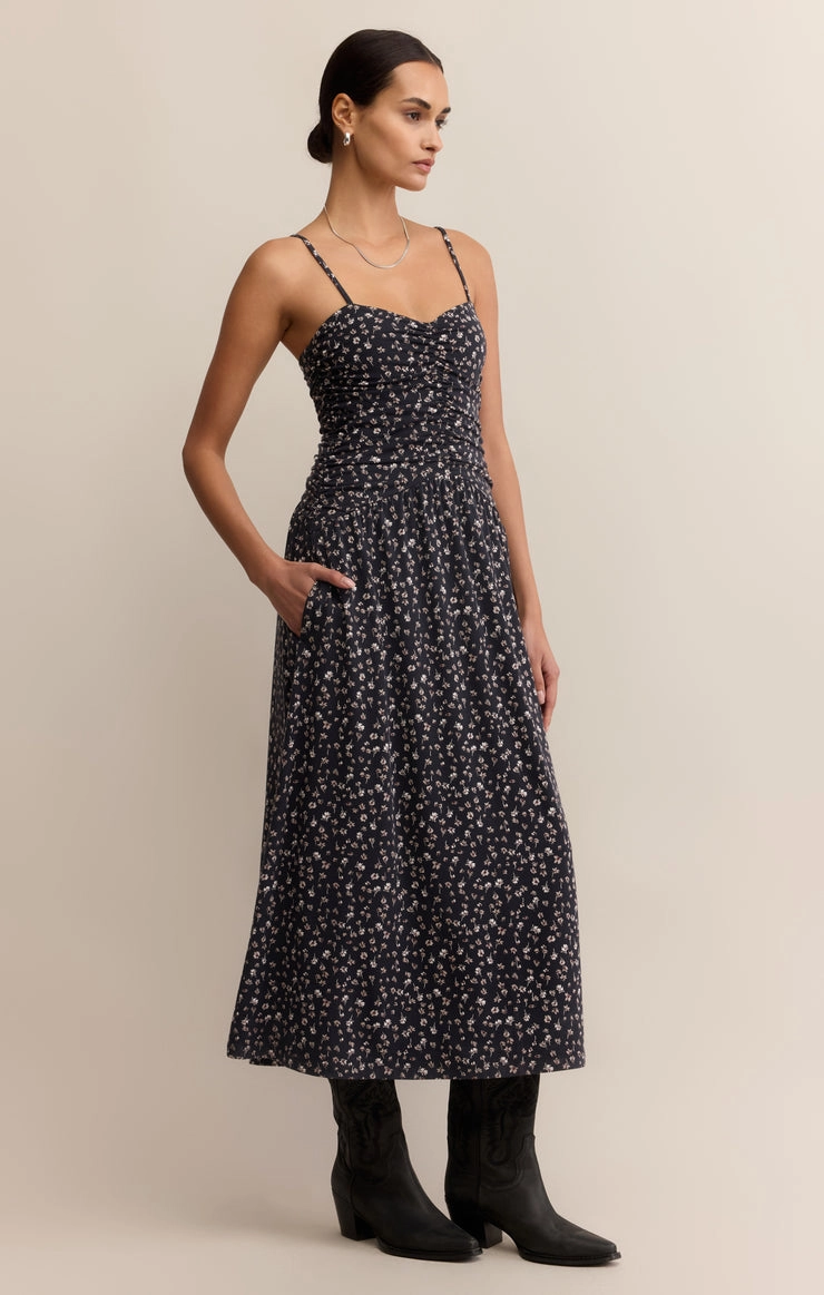 GEORGINA DELLAH DITSY DRESS Street-Style