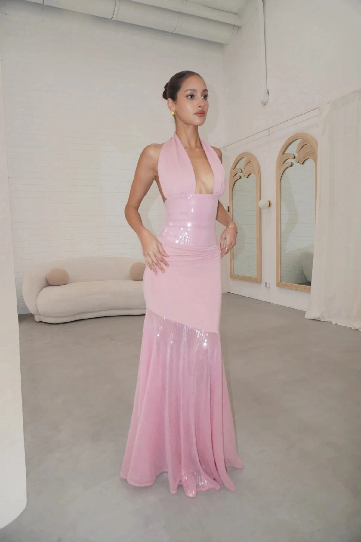 Seasonal Layering Bold Style Florian Pink