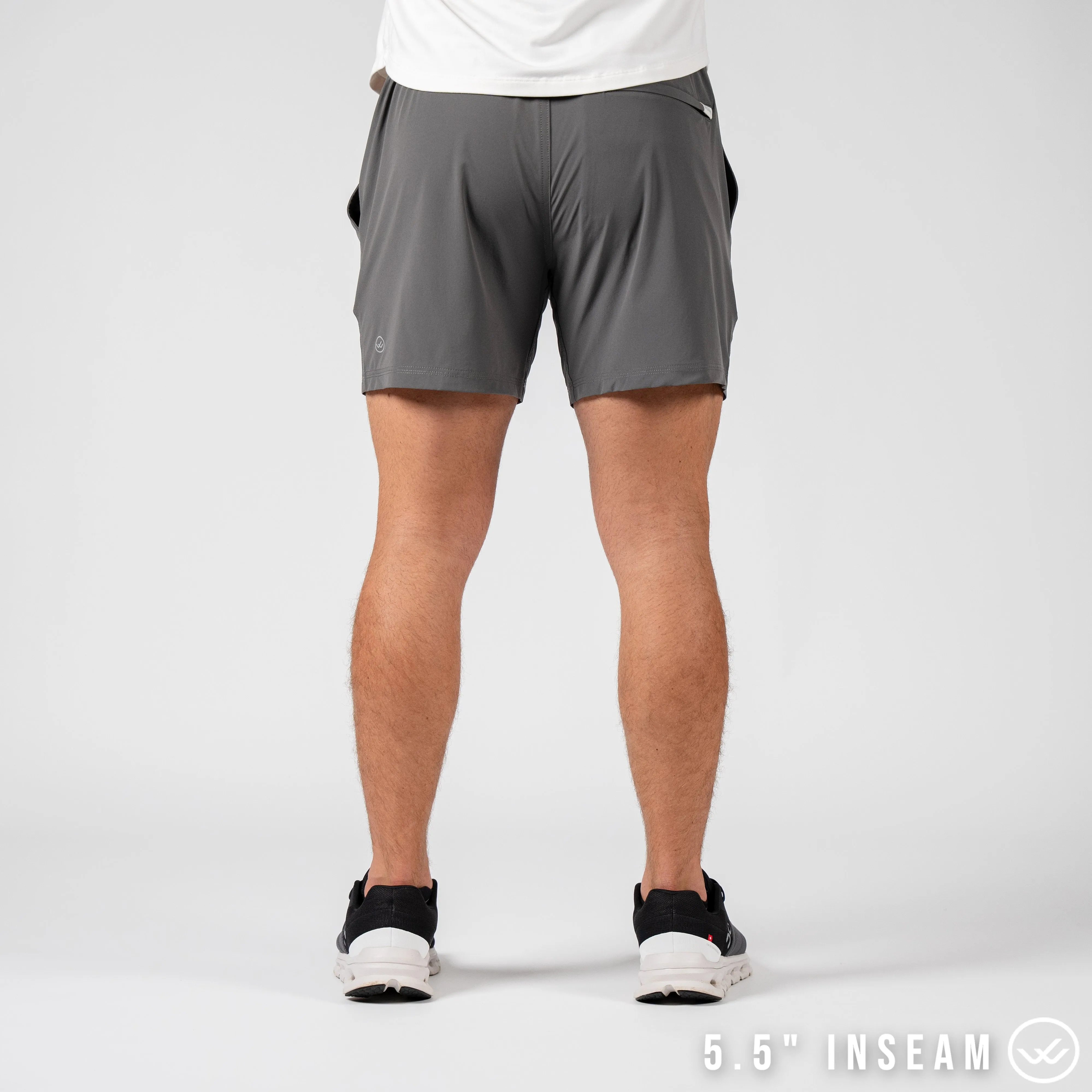 Flow 2.0 Mod Short (Athletic) - Charcoal 5.5" & 7" - Linerless