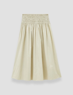 Leonie Cotton Sateen Skirt Fade Resistant Cloth