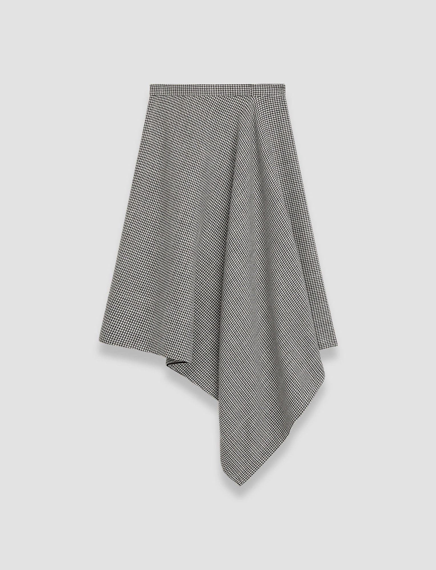 Semi Sheer Statement Fashion Fluid Mouline Duparc Skirt