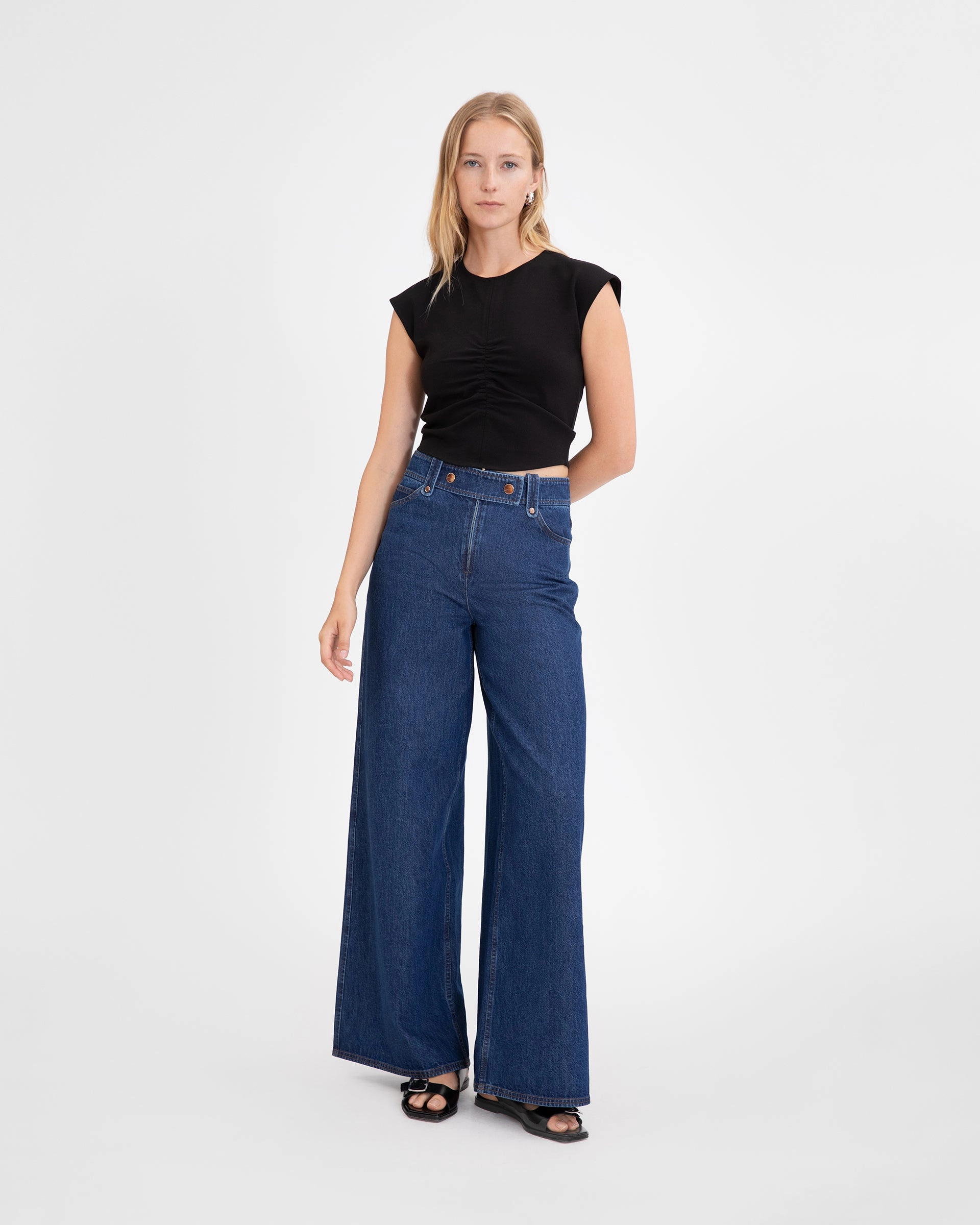 Reinforced Shoulder Panels Betty Top