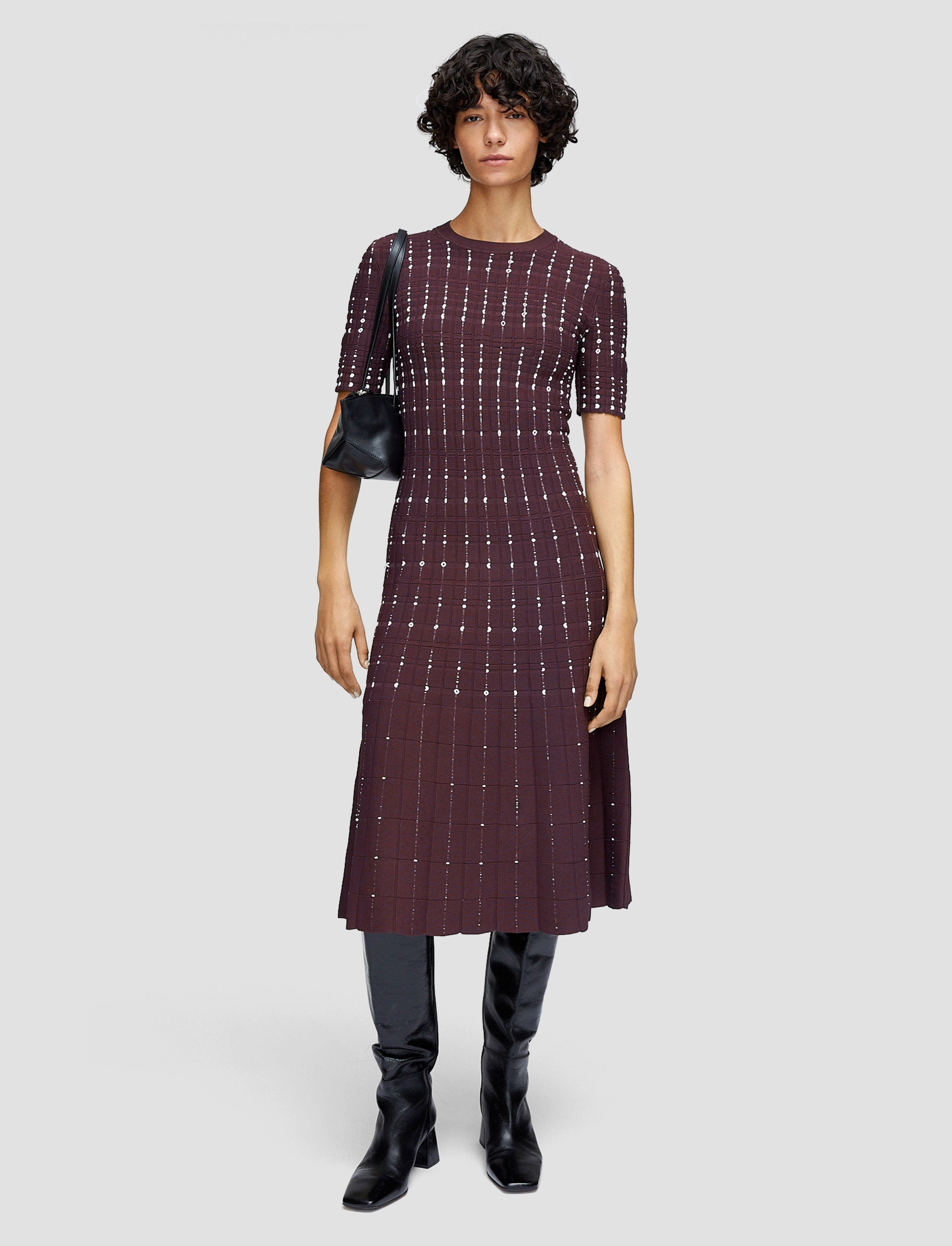 Fragmented Stripes Dress Dreamy Layers
