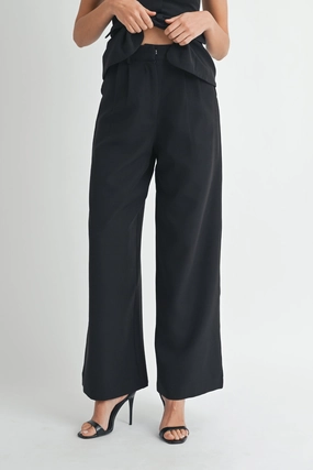 Wardrobe Essential Sporty Stretch Fit FRAN CREPE TAILORED TROUSERS