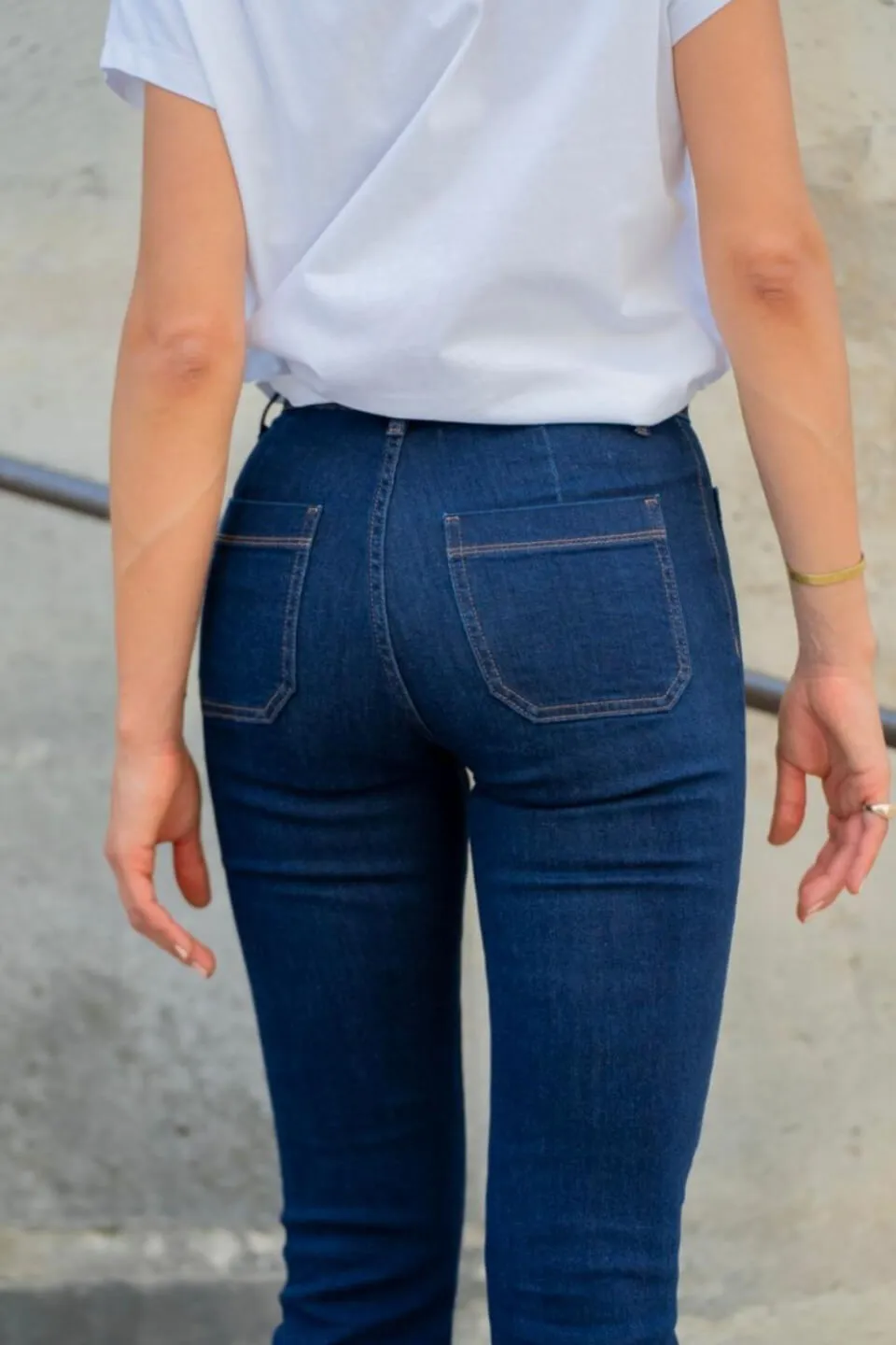 Francine Denim Jeans Broek