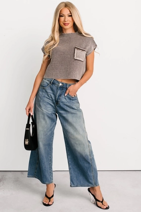 Frank High Rise Signature 8 Barrel Jeans (Medium) Relaxed Lines