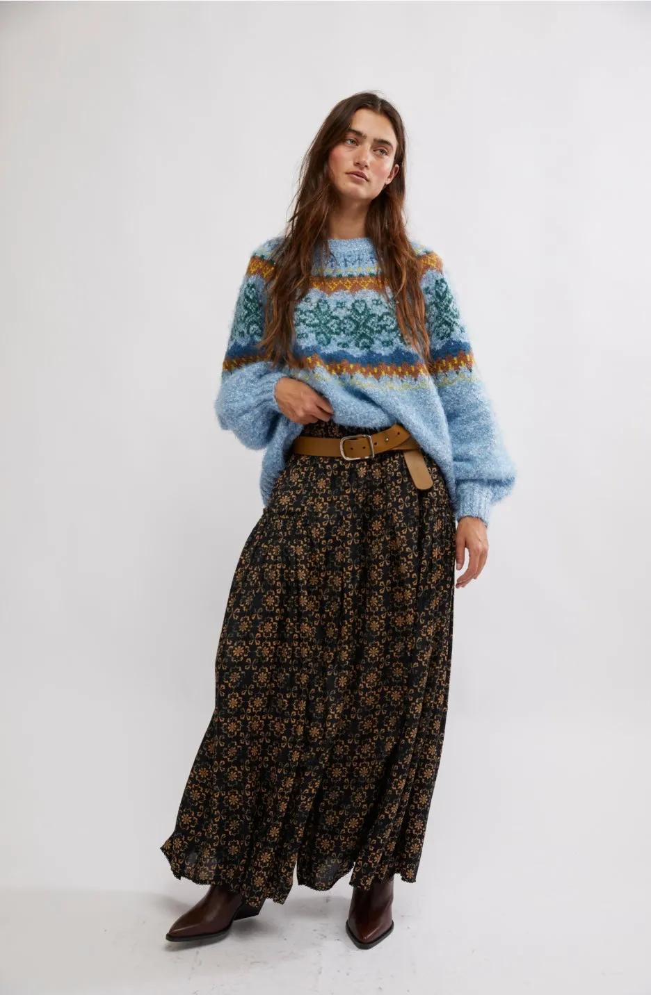 Free People SO Charming WIde Leg Pant