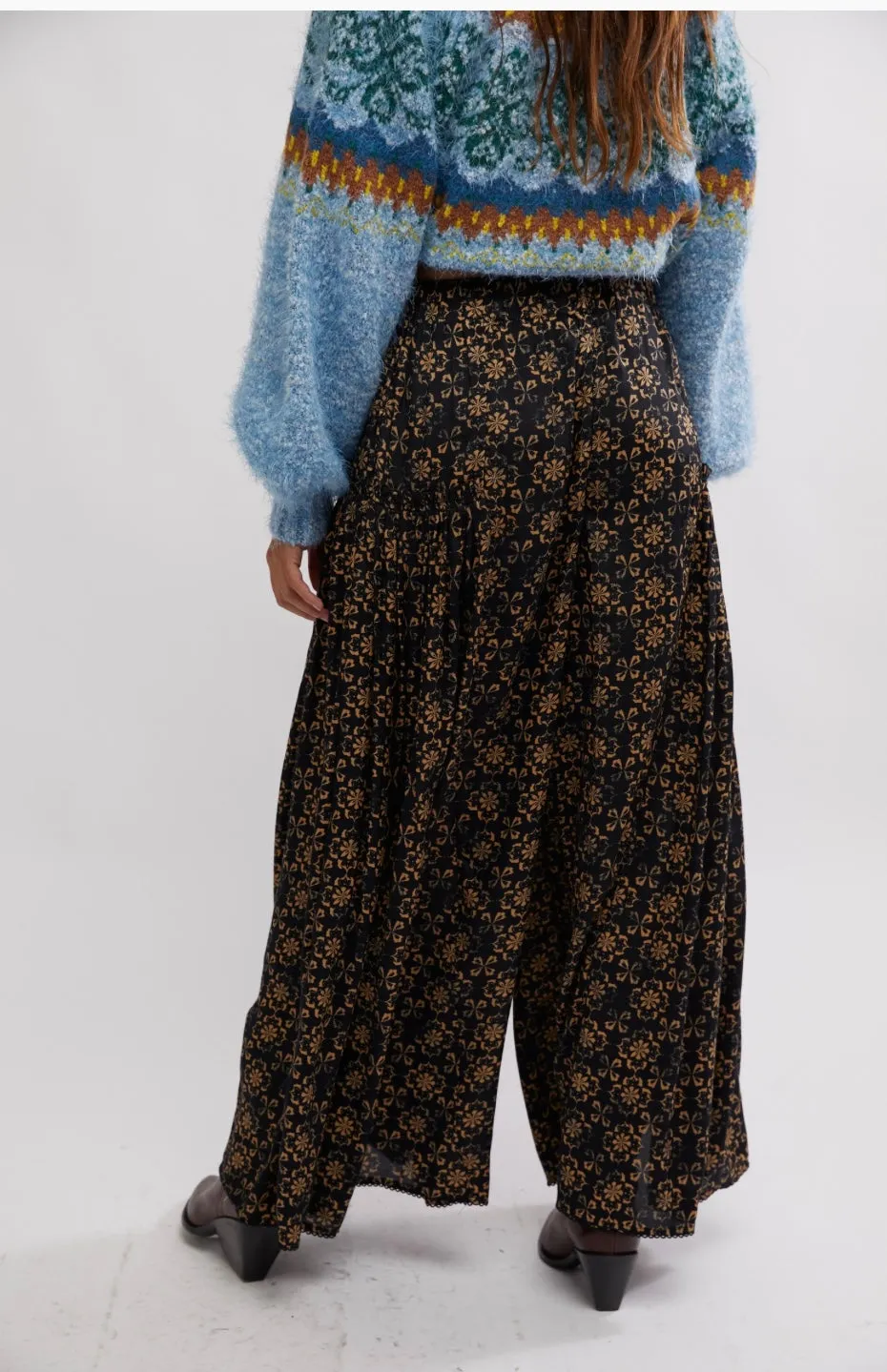 Free People SO Charming WIde Leg Pant
