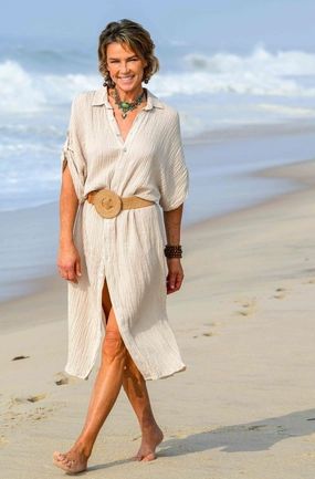 Artistic Flair Tulum Dress / Tan