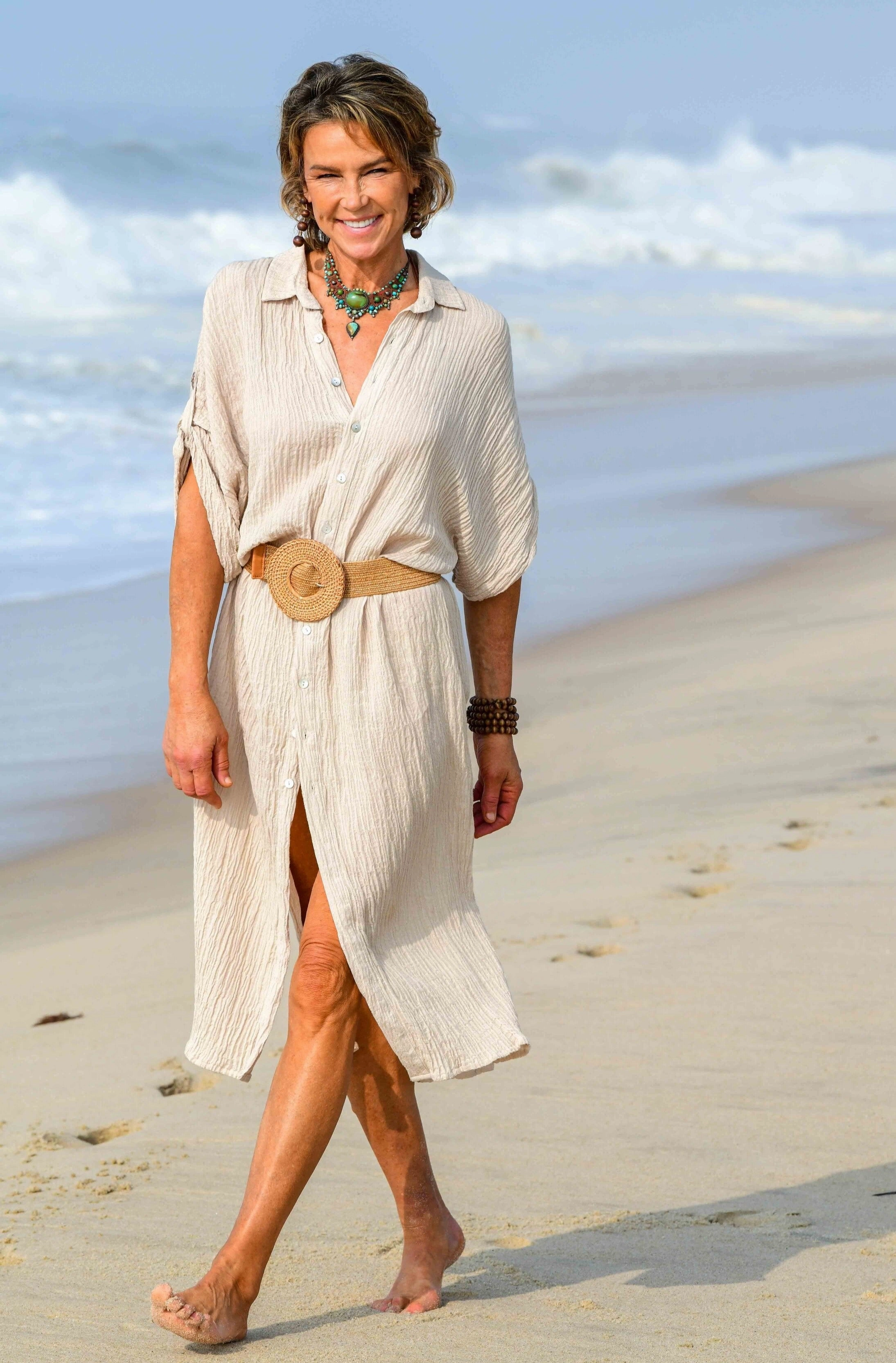 Artistic Flair Tulum Dress / Tan