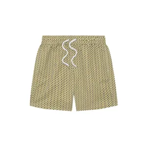 FRESCOBAL CARIOCA Board Swim Short Copacabana WHITE/GREEN REG