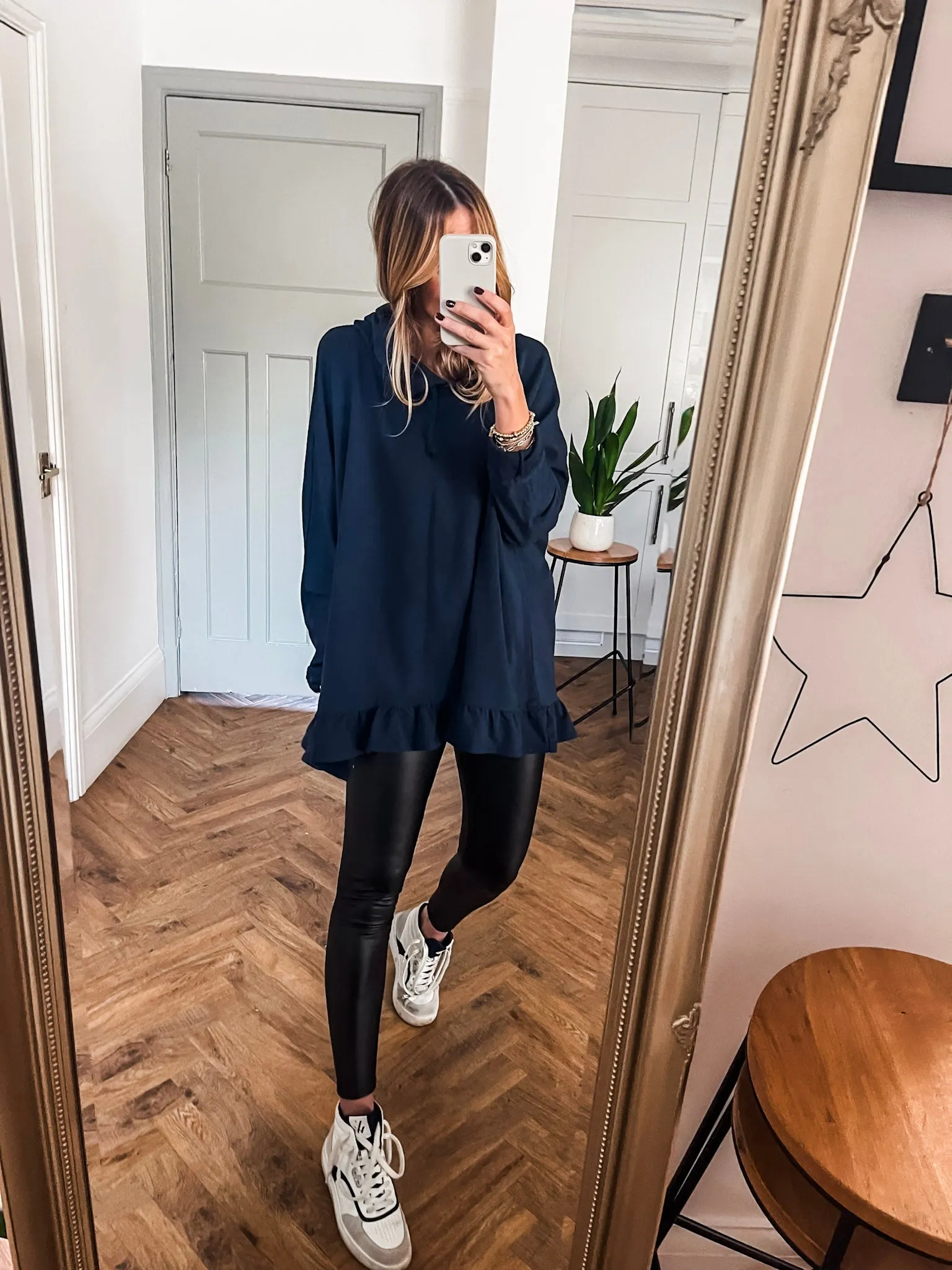 Frill Sweat Hoodie