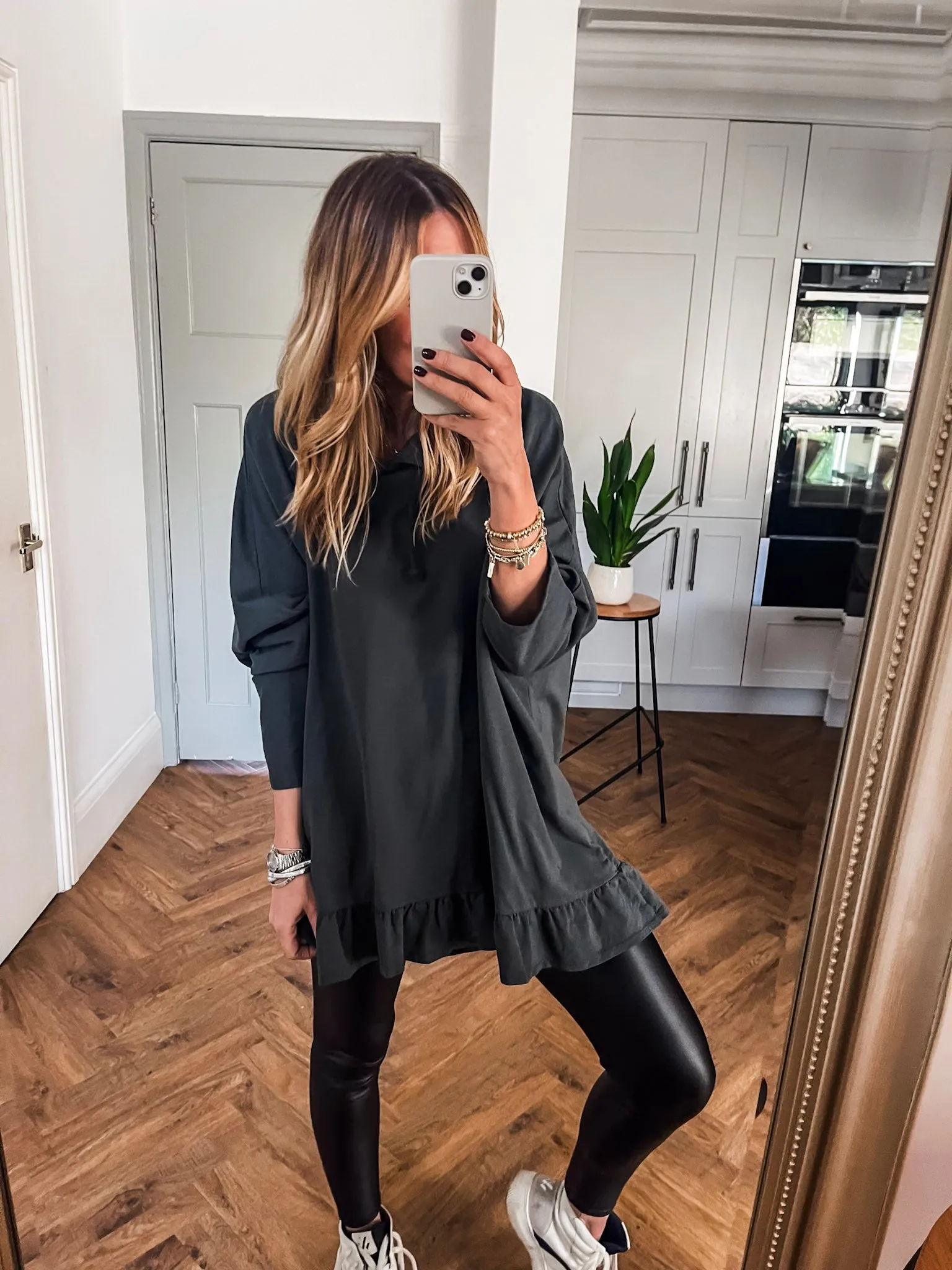 Frill Sweat Hoodie