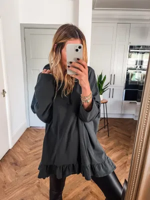 Frill Sweat Hoodie