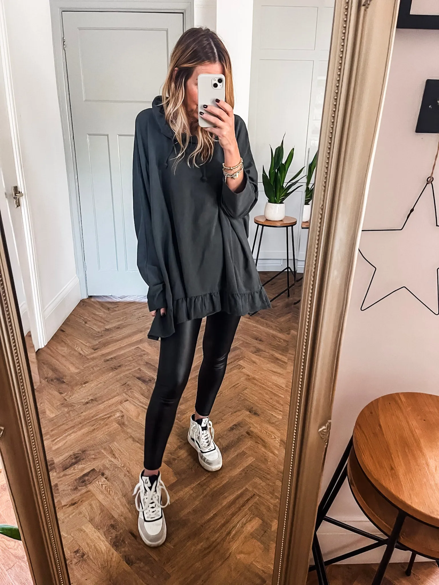 Frill Sweat Hoodie