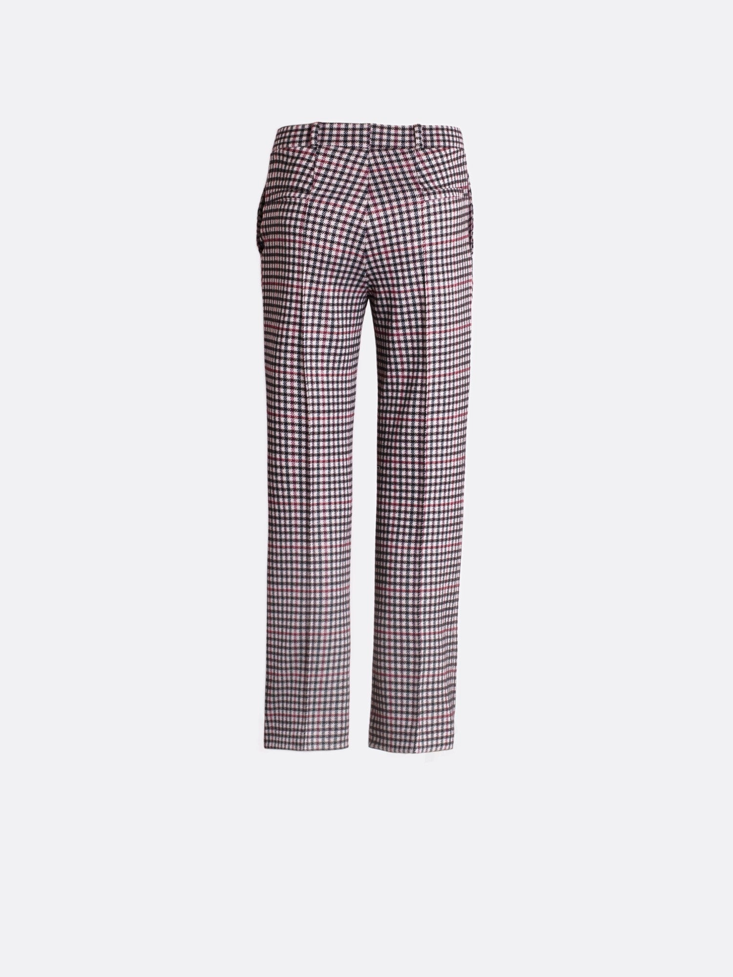 FRONT SEAM HOUNDSTOOTH TROUSER Basic Style
