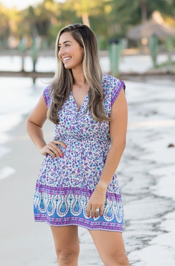 Anna Dress / Lavender Knit Warm