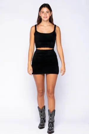 FuzzyKnit COZY Mini Skirt