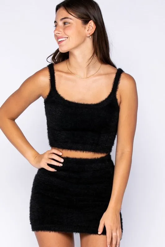 FuzzyKnit COZY Mini Skirt