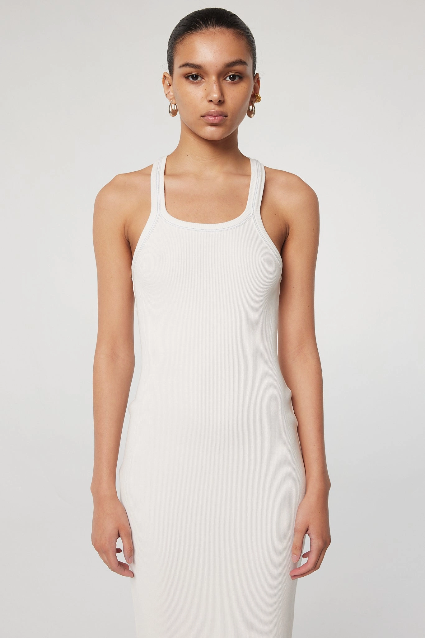 Minimalist fit-and-flare CEDELLA DRESS