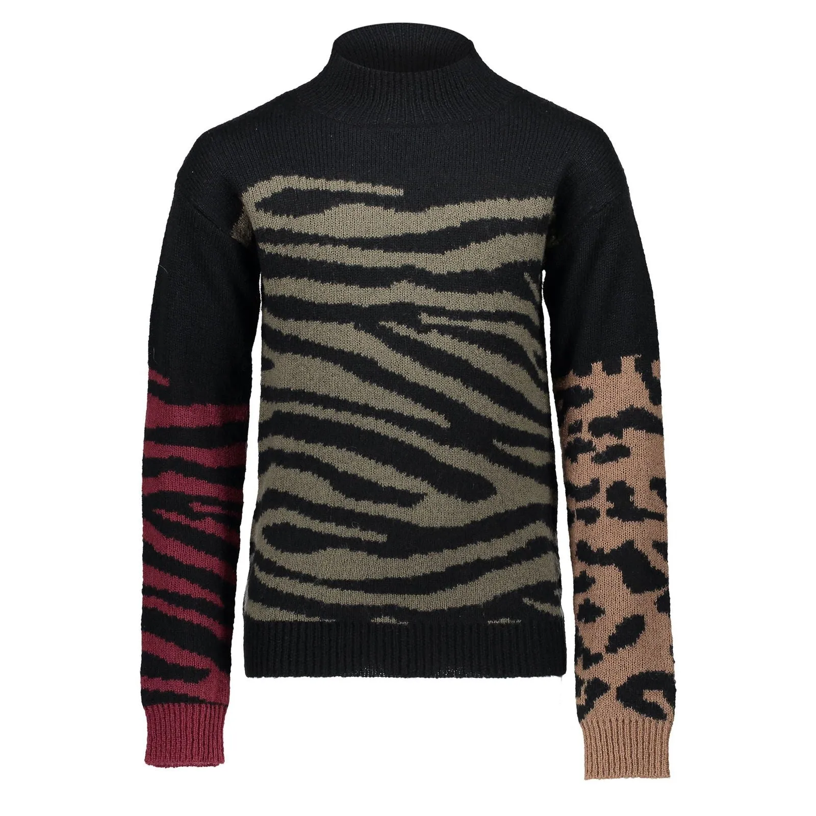 Geisha Pull with animal prints