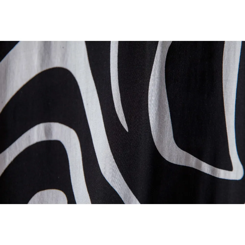 Geometric Print Short Sleeve Shirt