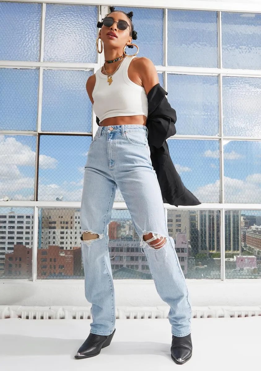 Gina Rip A 94 High Straight Jeans