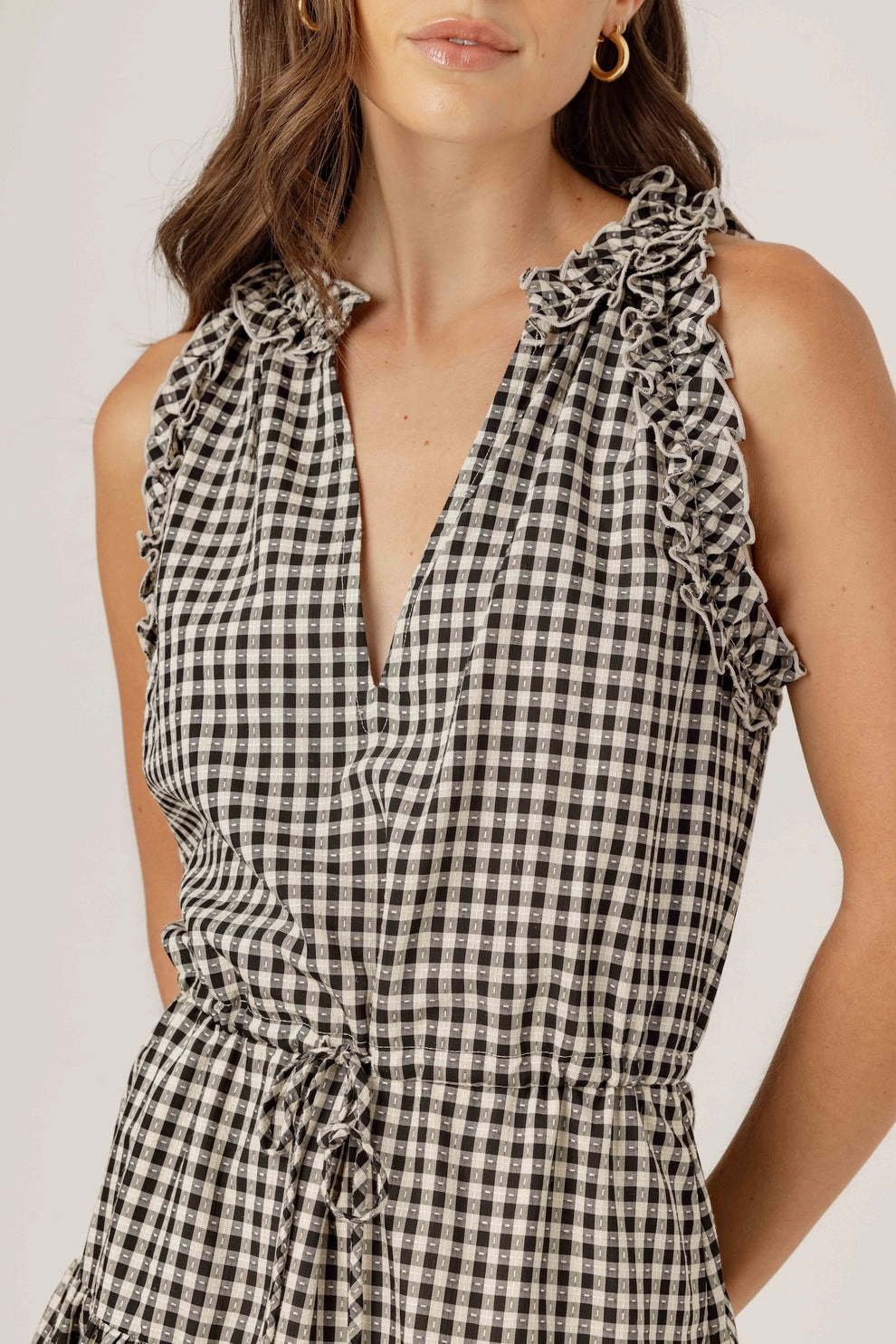 Cute Glow Fresh Energy GINGHAM BLISSE DRESS