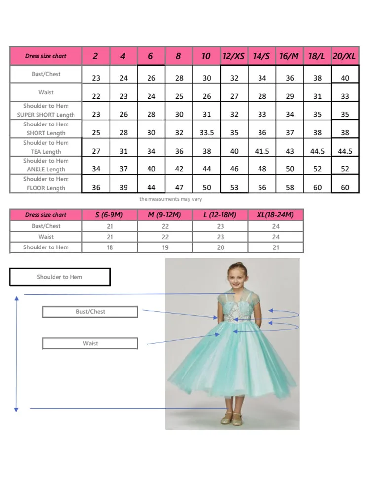 Girls Gold Coiled Stunning AB Rhinestone Ball Gown, Sizes 2-16