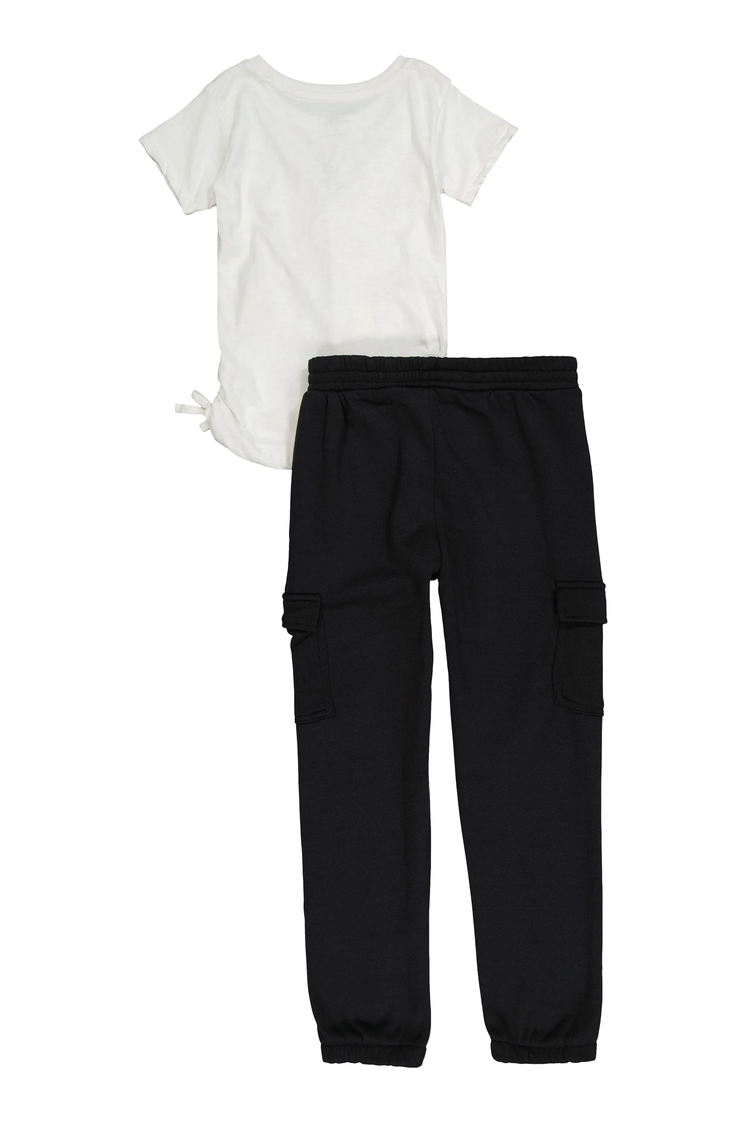 Girls Self Love Club Tee and Cargo Sweatpants