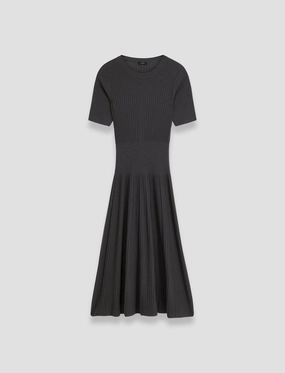 Timeless office dress Merino Rib Dress