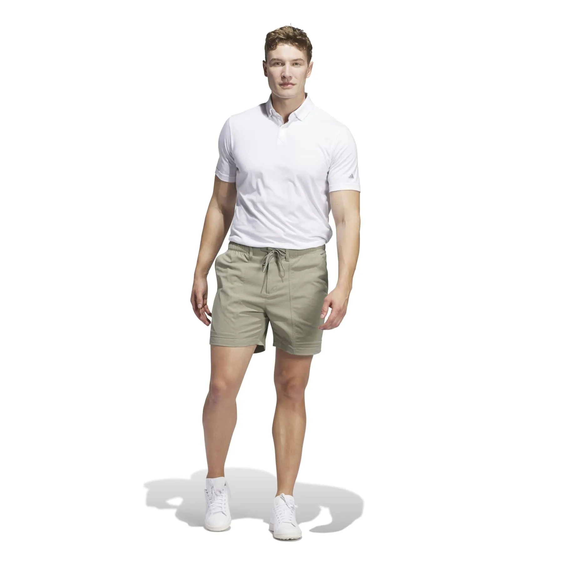 Go-To Woven Shorts Silver Pebble - AW24
