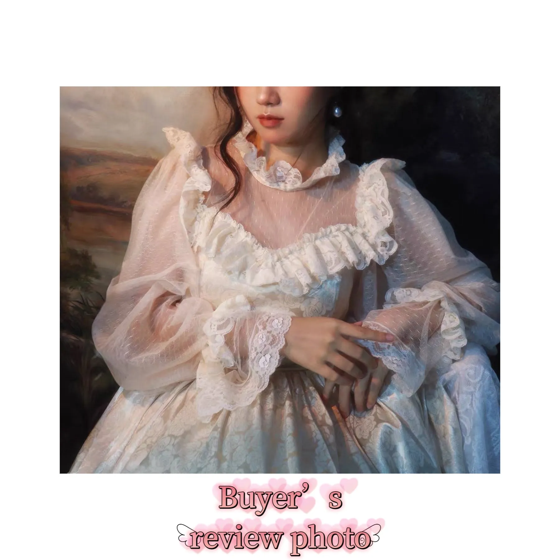 Golden Dreams Romantic Royalcore Victorian Fairy Princess Dress