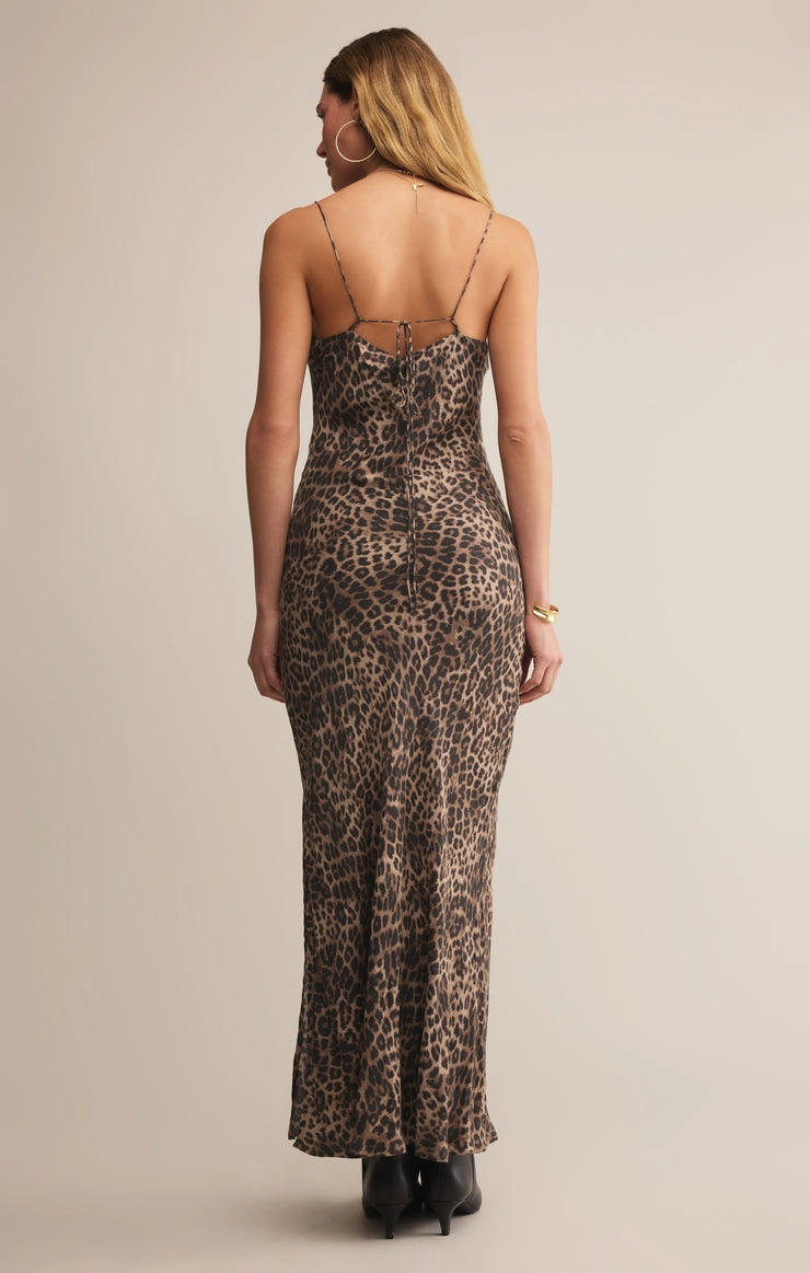 CIELO LEOPARD MIDI DRESS Timeless Appeal