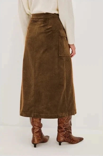 Breezy Fit Graciela Skirt Chestnut