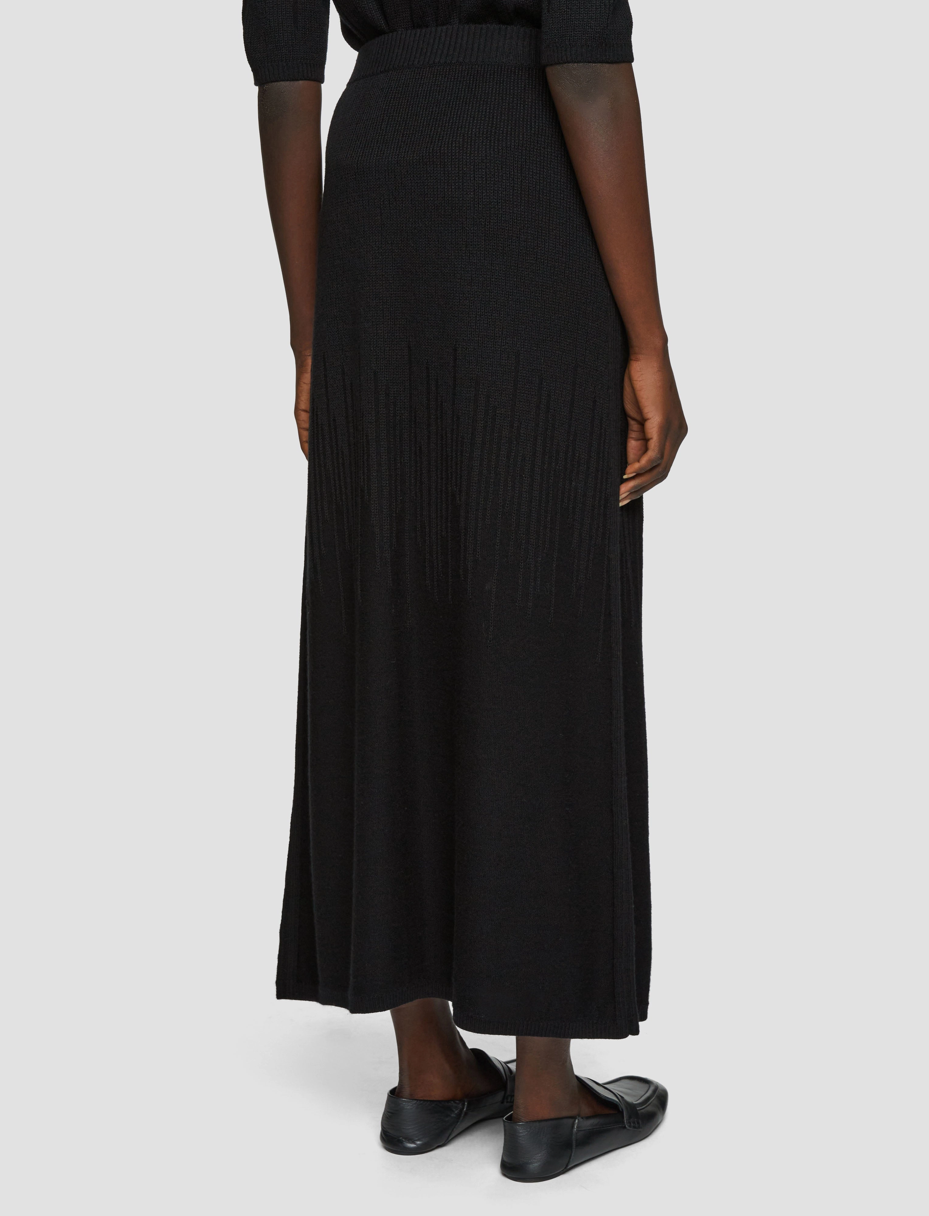 Urban Edge Gradient Stitch Skirt