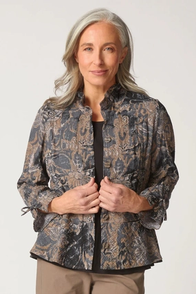 Habitat Express Travel Jacobian Floral Event Jacket Classic Layer