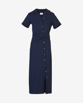 Short Sleeve Ellicot Dress Sporty-Look Trend Smart