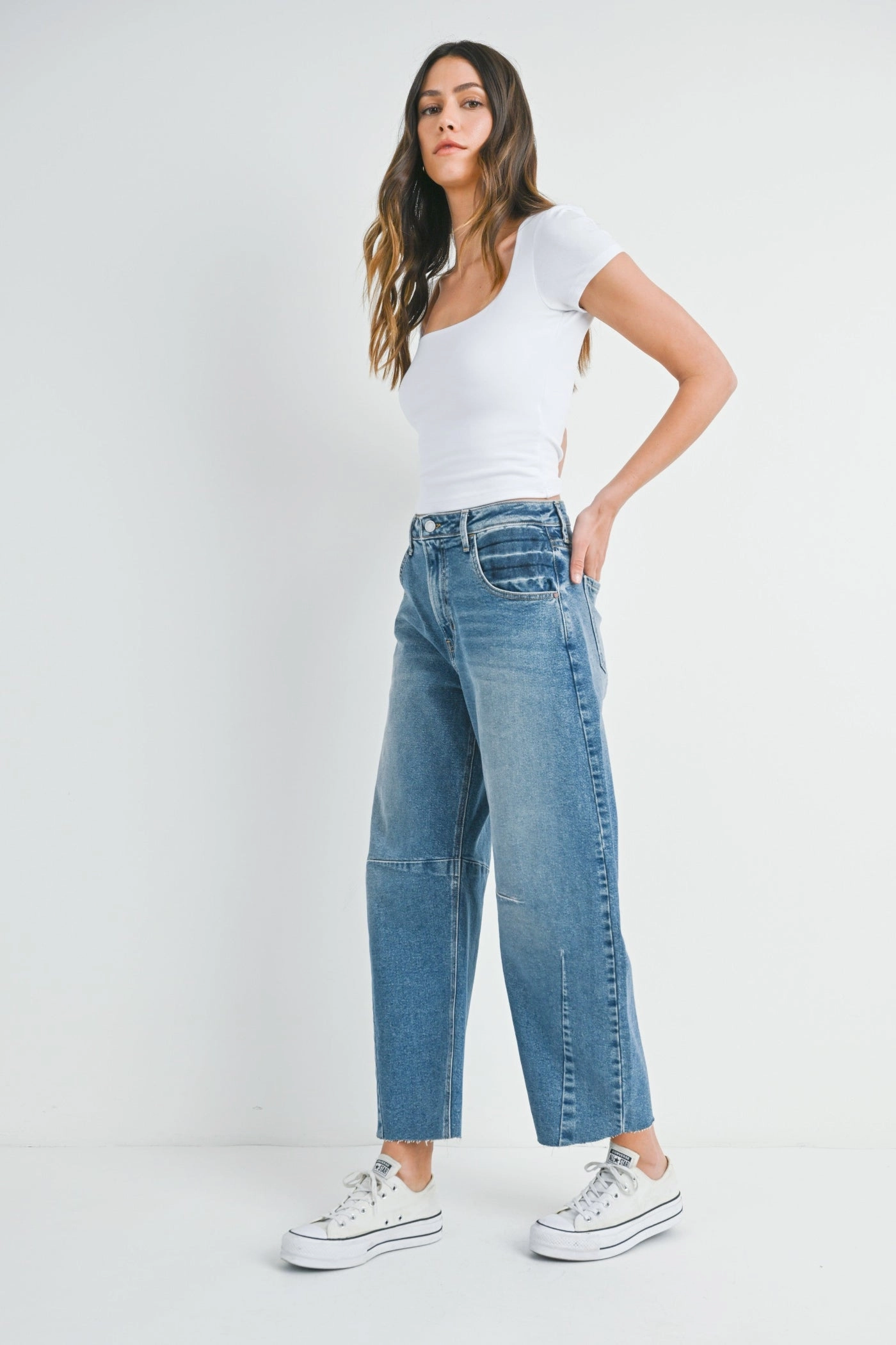 HAZEL BARREL JEANS Evening Stroll Comfy