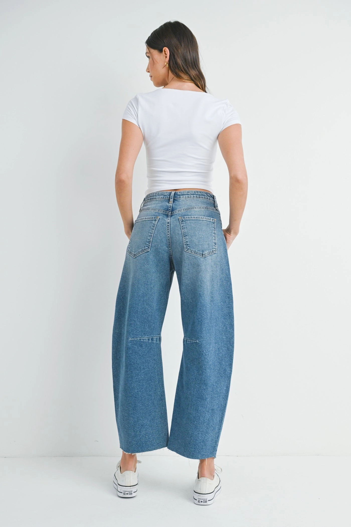 HAZEL BARREL JEANS Must Have Wear Style Daily